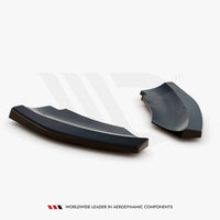 Maxton Design - REAR SIDE SPLITTERS MINI COUNTRYMAN MK2 F60 JCW (2018-2020)