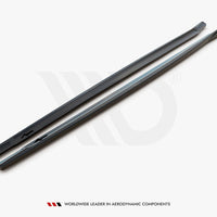 Maxton Design - SIDE SKIRTS DIFFUSERS MINI COUNTRYMAN MK2 F60 JCW (2018-2020)