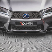 Maxton Design - FRONT SPLITTER V.1 LEXUS GS F SPORT MK4 (L10) (2012-2015)