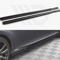 Maxton Design - SIDE SKIRTS DIFFUSERS LEXUS GS F SPORT MK4(L10) (2012-2015)