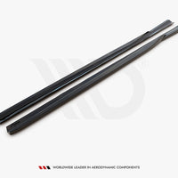 Maxton Design - SIDE SKIRTS DIFFUSERS LEXUS GS F SPORT MK4(L10) (2012-2015)
