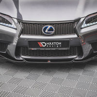 Maxton Design - FRONT SPLITTER V.2 LEXUS GS F SPORT MK4 (L10) (2012-2015)