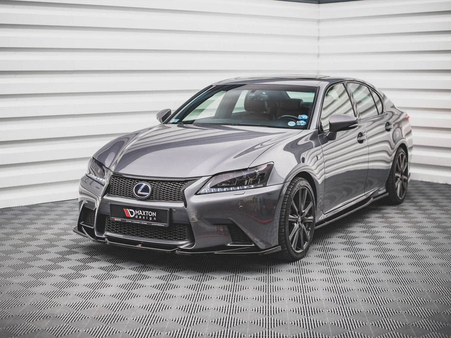 Maxton Design - FRONT SPLITTER V.2 LEXUS GS F SPORT MK4 (L10) (2012-2015)