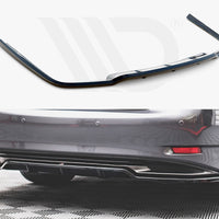 Maxton Design - CENTRAL REAR SPLITTER (VERTICAL BARS) LEXUS GS F SPORT HYBRID MK4 (L10) (2012-2015)