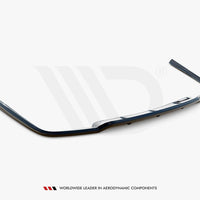 Maxton Design - CENTRAL REAR SPLITTER (VERTICAL BARS) LEXUS GS F SPORT HYBRID MK4 (L10) (2012-2015)