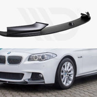 Maxton Design - FRONTSPOILER SPORT-PERFORMANCE BLACK MATT BMW 5 SERIES F10 F11 WITH M-PACKAGE (2009-2017)