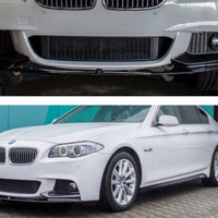 Maxton Design - FRONTSPOILER SPORT-PERFORMANCE BLACK MATT BMW 5 SERIES F10 F11 WITH M-PACKAGE (2009-2017)