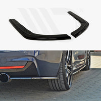**CLEARANCE** Maxton Design - Rear Side Splitters V.1 BMW 4 Coupe / Gran Coupe M-Sport F32 / F36 (NO RETURN)
