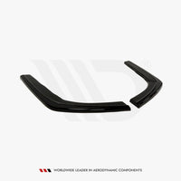 **CLEARANCE** Maxton Design - Rear Side Splitters V.1 BMW 4 Coupe / Gran Coupe M-Sport F32 / F36 (NO RETURN)