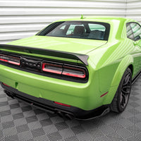 Maxton Design - CENTRAL REAR SPLITTER DODGE CHALLENGER SRT HELLCAT WIDEBODY MK3