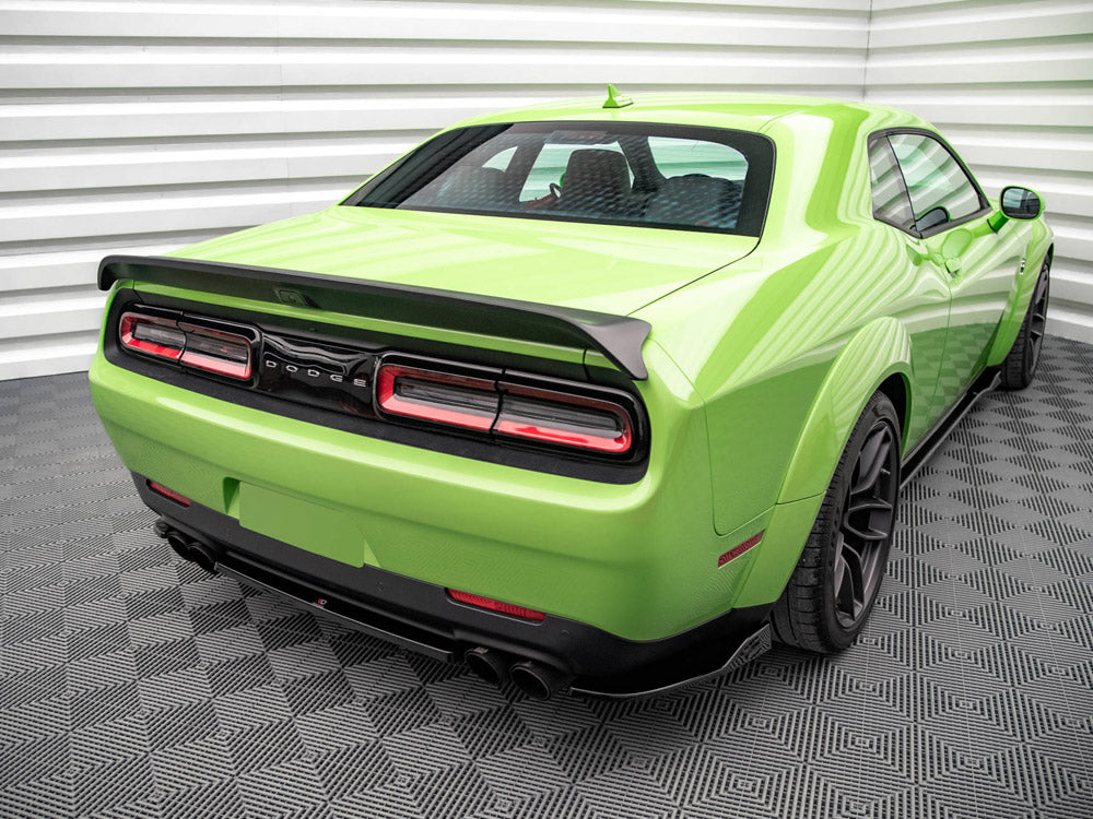 Maxton Design - CENTRAL REAR SPLITTER DODGE CHALLENGER SRT HELLCAT WIDEBODY MK3