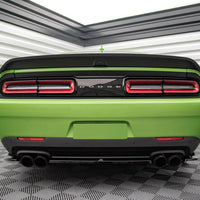 Maxton Design - CENTRAL REAR SPLITTER DODGE CHALLENGER SRT HELLCAT WIDEBODY MK3