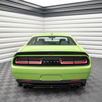 Maxton Design - CENTRAL REAR SPLITTER DODGE CHALLENGER SRT HELLCAT WIDEBODY MK3