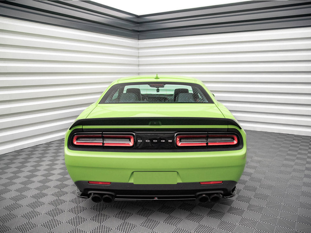 Maxton Design - CENTRAL REAR SPLITTER DODGE CHALLENGER SRT HELLCAT WIDEBODY MK3