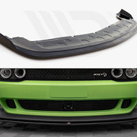 Maxton Design - FRONT SPLITTER DODGE CHALLENGER SRT HELLCAT WIDEBODY MK3