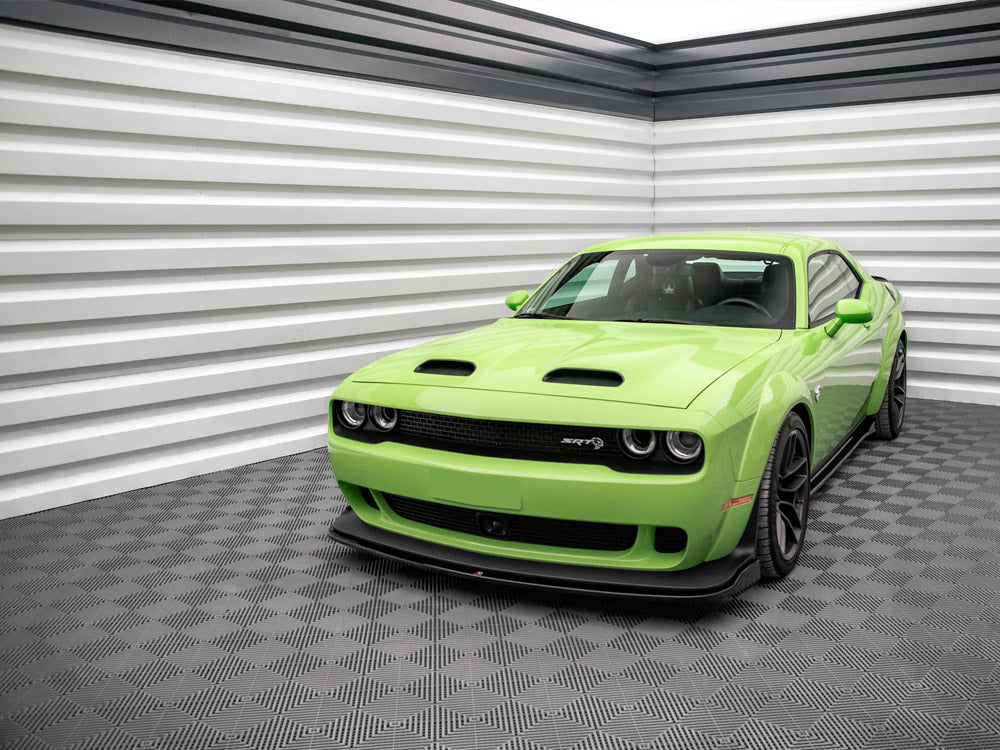 Maxton Design - FRONT SPLITTER DODGE CHALLENGER SRT HELLCAT WIDEBODY MK3