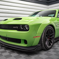 Maxton Design - FRONT SPLITTER DODGE CHALLENGER SRT HELLCAT WIDEBODY MK3