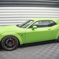 Maxton Design - SIDE SKIRTS DIFFUSERS DODGE CHALLENGER SRT HELLCAT WIDEBODY MK3