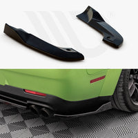 Maxton Design - REAR SIDE SPLITTERS DODGE CHALLENGER SRT HELLCAT WIDEBODY MK3