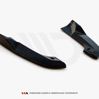 Maxton Design - REAR SIDE SPLITTERS DODGE CHALLENGER SRT HELLCAT WIDEBODY MK3
