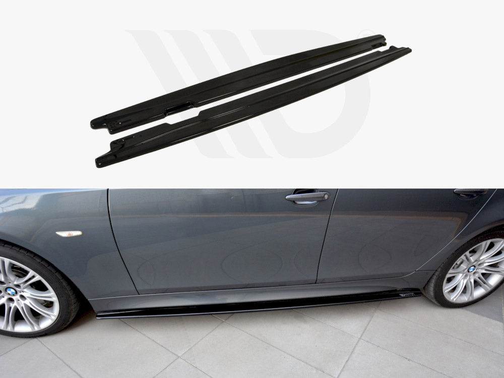 Maxton Design - SIDE SKIRTS DIFFUSERS BMW 5 E60/61 M-PACK