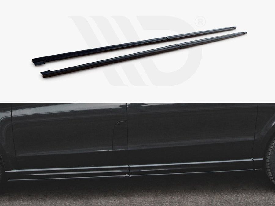 Maxton Design - Side Skirts Diffusers Mercedes-Benz V-Class Long AMG-Line W447