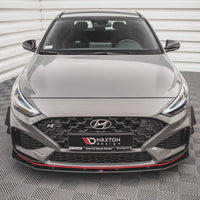 Maxton Design - FRONT BUMPER WINGS (CANARDS) HYUNDAI I30 N HATCHBACK/FASTBACK MK3 FACELIFT (2020-)