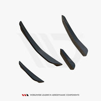 Maxton Design - FRONT BUMPER WINGS (CANARDS) HYUNDAI I30 N HATCHBACK/FASTBACK MK3 FACELIFT (2020-)
