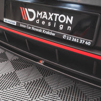 Maxton Design - CENTRAL REAR SPLITTER FOR HYUNDAI I30 N HATCHBACK MK3 FACELIFT (2020-)