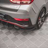 Maxton Design - STREET PRO REAR SIDE SPLITTERS HYUNDAI I30 N HATCHBACK MK3 FACELIFT (2020-)