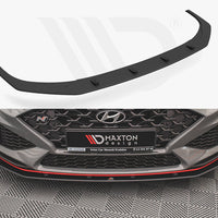 Maxton Design - STREET PRO FRONT SPLITTER HYUNDAI I30 N HATCHBACK/FASTBACK MK3 FACELIFT (2020-)
