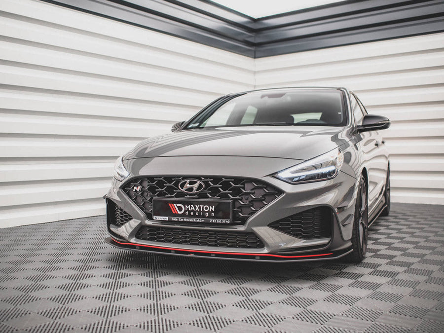 Maxton Design - STREET PRO FRONT SPLITTER HYUNDAI I30 N HATCHBACK/FASTBACK MK3 FACELIFT (2020-)