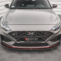 Maxton Design - STREET PRO FRONT SPLITTER HYUNDAI I30 N HATCHBACK/FASTBACK MK3 FACELIFT (2020-)