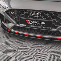 Maxton Design - STREET PRO FRONT SPLITTER HYUNDAI I30 N HATCHBACK/FASTBACK MK3 FACELIFT (2020-)