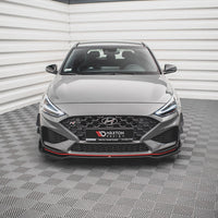 Maxton Design - FRONT SPLITTER V.3 HYUNDAI I30 N HATCHBACK/FASTBACK MK3 FACELIFT (2020-)