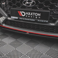 Maxton Design - FRONT SPLITTER V.3 HYUNDAI I30 N HATCHBACK/FASTBACK MK3 FACELIFT (2020-)