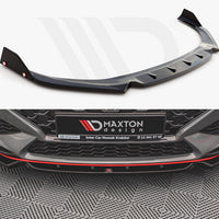Maxton Design - FRONT SPLITTER V.1 + FLAPS HYUNDAI I30 N HATCHBACK / FASTBACK MK3 FACELIFT