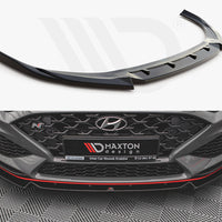 Maxton Design - FRONT SPLITTER V.2 HYUNDAI I30 N HATCHBACK/FASTBACK MK3 FACELIFT (2020-)