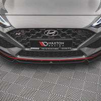 Maxton Design - FRONT SPLITTER V.2 HYUNDAI I30 N HATCHBACK/FASTBACK MK3 FACELIFT (2020-)