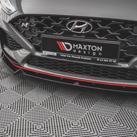 Maxton Design - FRONT SPLITTER V.2 HYUNDAI I30 N HATCHBACK/FASTBACK MK3 FACELIFT (2020-)