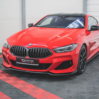 Maxton Design - FRONT SPLITTER V.2 BMW 8 COUPE G15 / 8 GRAN COUPE M-PACK G16 (2018-)