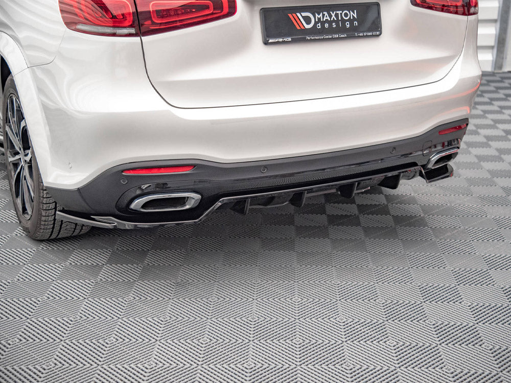 Maxton Design - Central Rear Splitter (Vertical Bars) Mercedes-Benz GLS AMG-Line X167