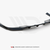 Maxton Design - Central Rear Splitter (Vertical Bars) Mercedes-Benz GLS AMG-Line X167