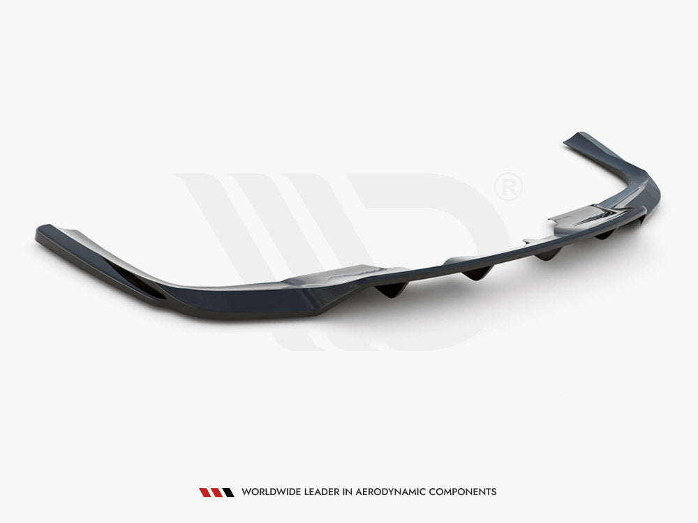Maxton Design - Central Rear Splitter (Vertical Bars) Mercedes-Benz GLS AMG-Line X167