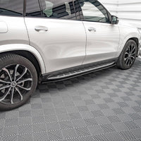 Maxton Design - SIDE SKIRTS DIFFUSERS MERCEDES GLS AMG-LINE X167 (2019-)