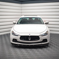 Maxton Design - FRONT SPLITTER V.1 MASERATI GHIBLI MK3 (2013-)