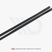Maxton Design - SIDE SKIRTS DIFFUSERS MASERATI GHIBLI MK3 (2013-)