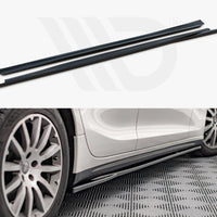 Maxton Design - SIDE SKIRTS DIFFUSERS MASERATI GHIBLI MK3 (2013-)
