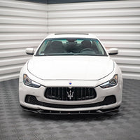 Maxton Design - FRONT SPLITTER V.2 MASERATI GHIBLI MK3 (2013-)