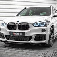 Maxton Design - FRONT SPLITTER V.1 BMW X1 M-PACK F48 (2015-2019)